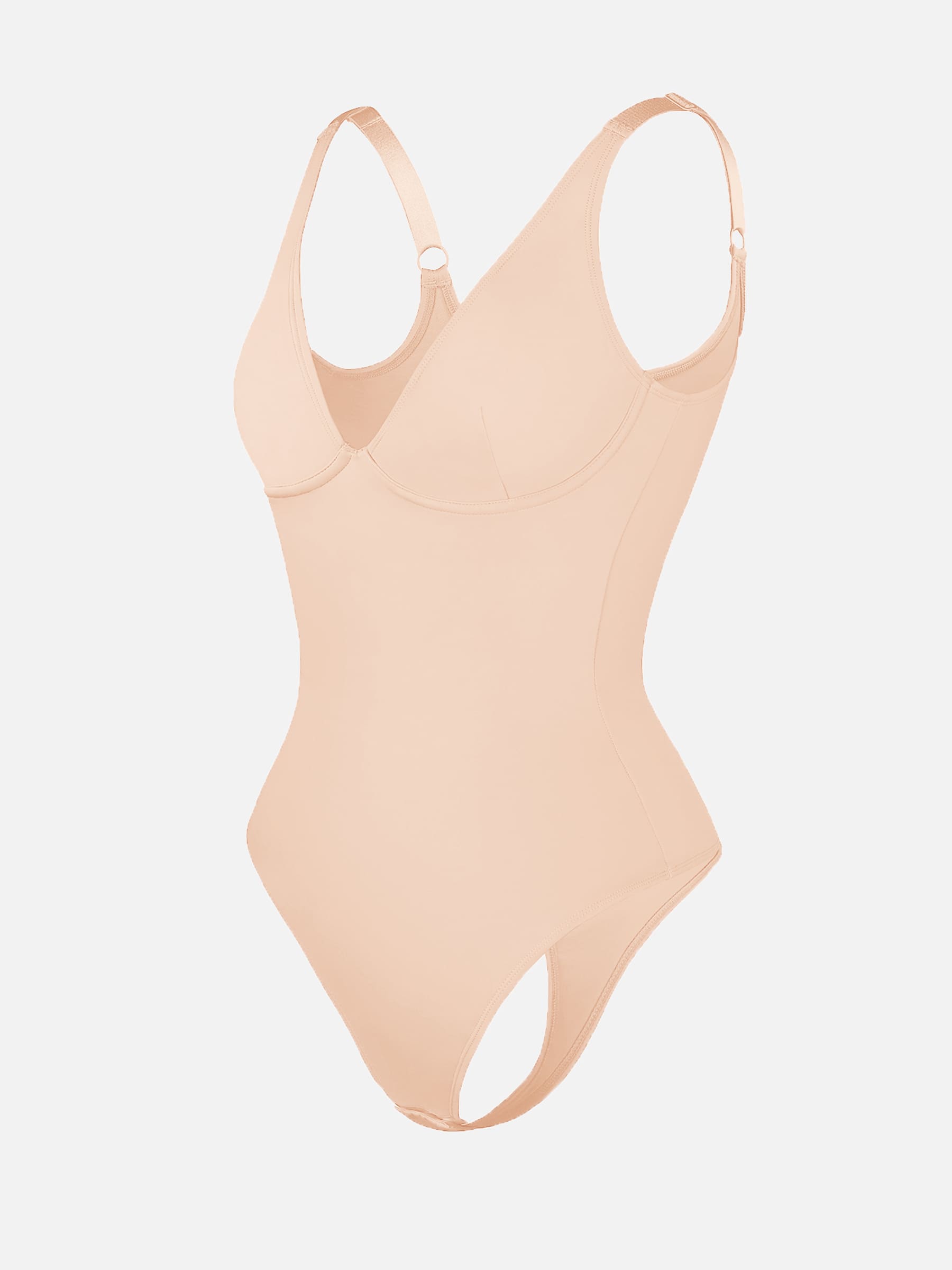 Formivelle V Neck Tummy Control Shaping Bodysuit