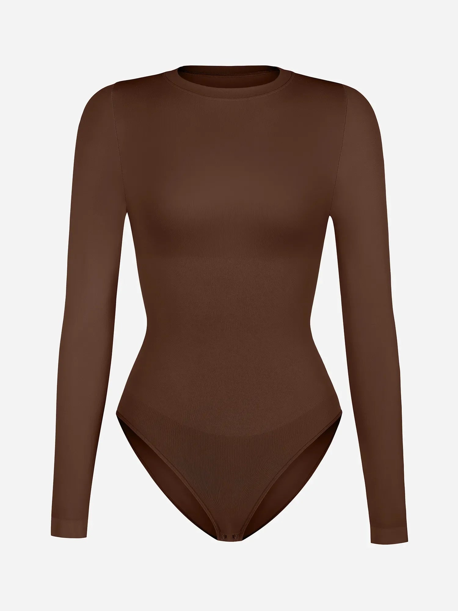 Formivelle Long Sleeves Seamless Ultra-Soft Crew Neck Bodysuit