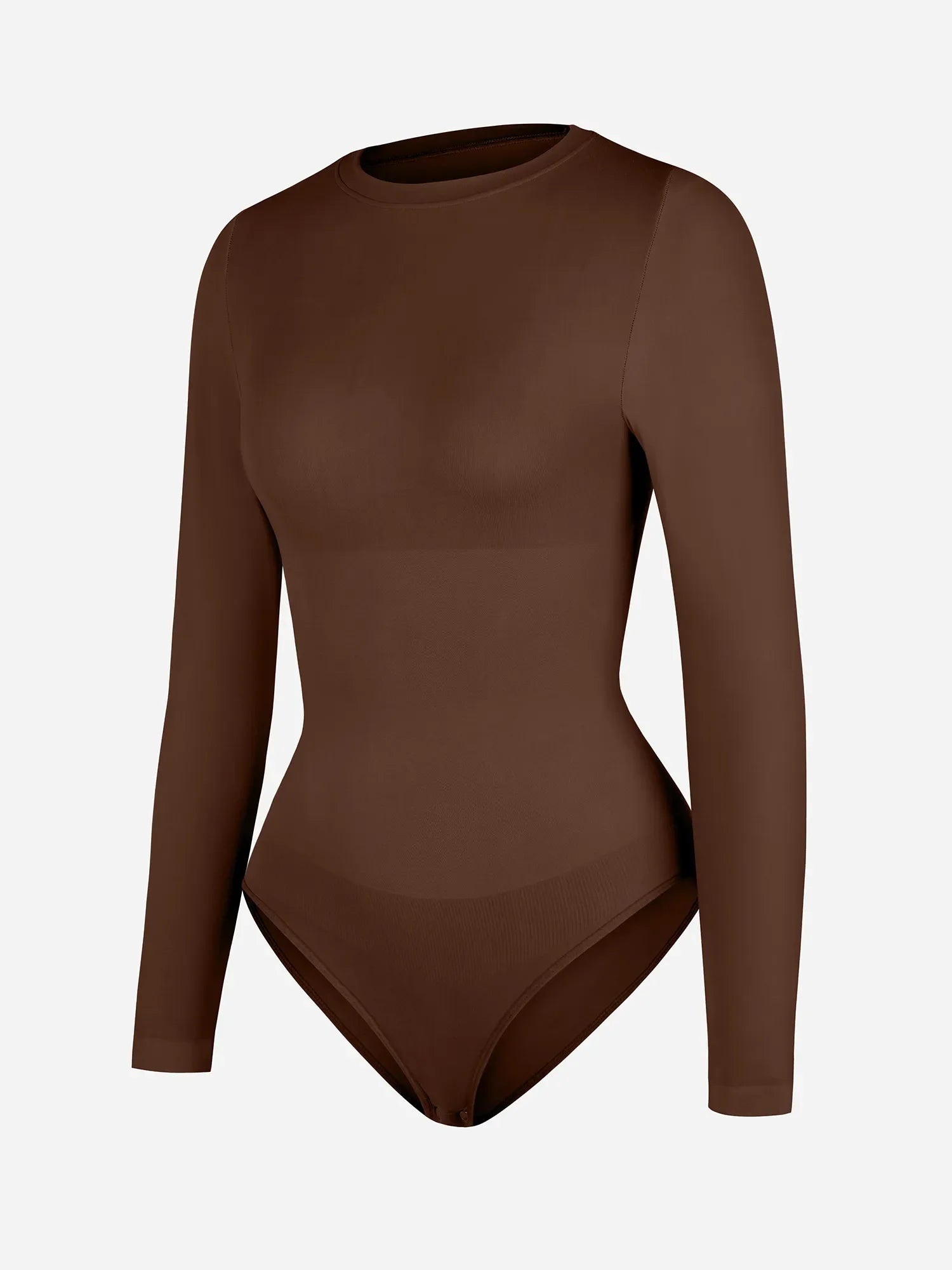 Formivelle Long Sleeves Seamless Ultra-Soft Crew Neck Bodysuit