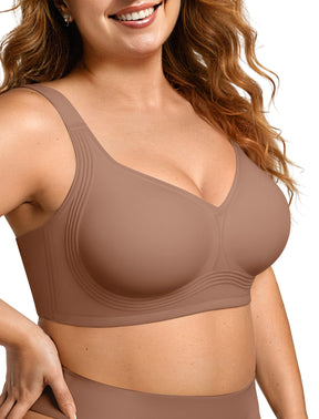 Formivelle Jelly Bra Plus Size Supportive Seamless Bras