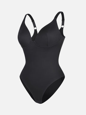 Formivelle V Neck Tummy Control Shaping Bodysuit