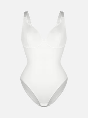 Formivelle V Neck Tummy Control Shaping Bodysuit
