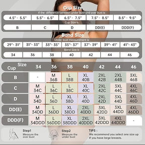 Formivelle Jelly Bra Plus Size Supportive Seamless Bras