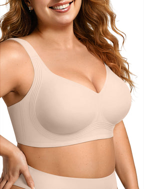Formivelle Jelly Bra Plus Size Supportive Seamless Bras