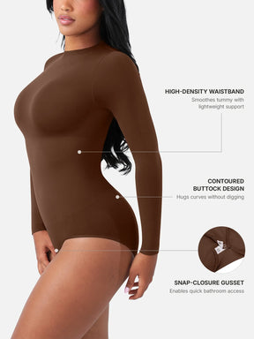 Formivelle Seamless Ultra-Soft Crew Neck Bodysuit
