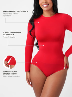 Formivelle Seamless Ultra-Soft Crew Neck Bodysuit