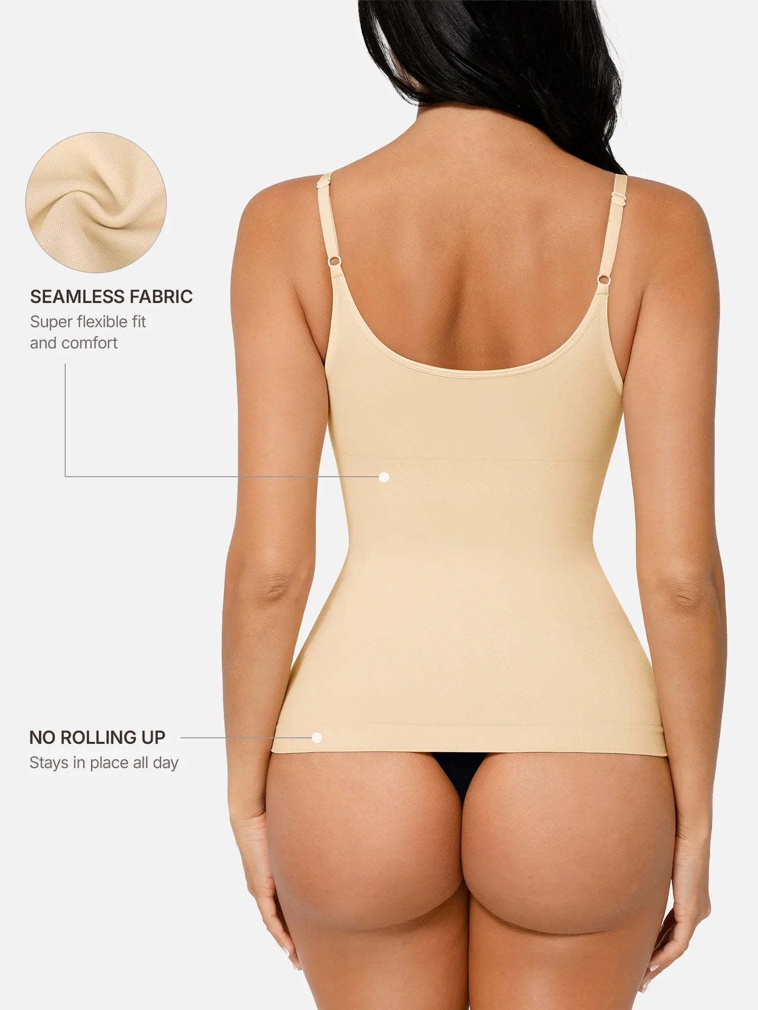 Formivelle Bust Support Waist and Abdomen Control Shape Tank Top Vest