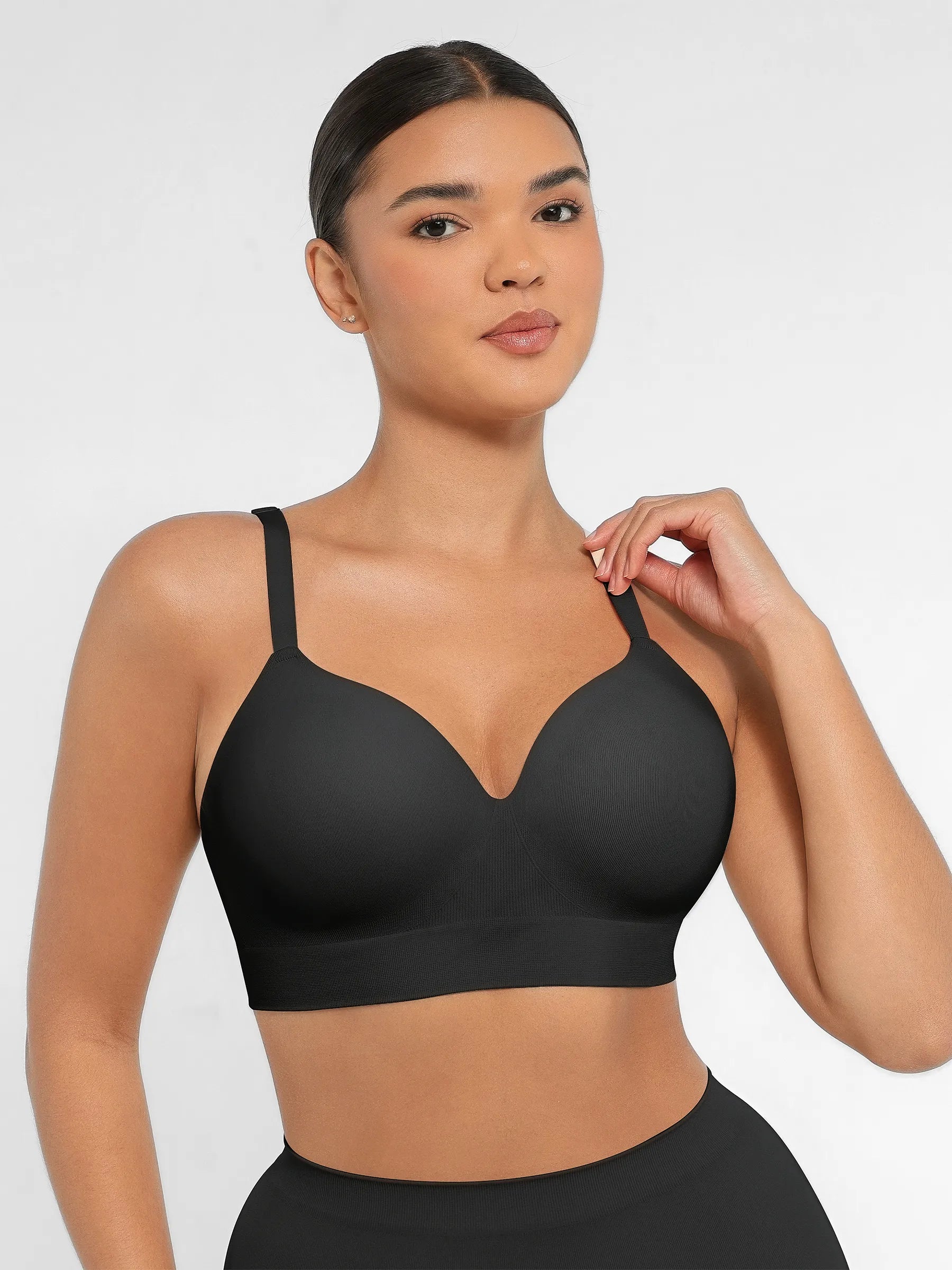 Formivelle Wireless Push-Up Seamless Comfort Full Coverage Bra