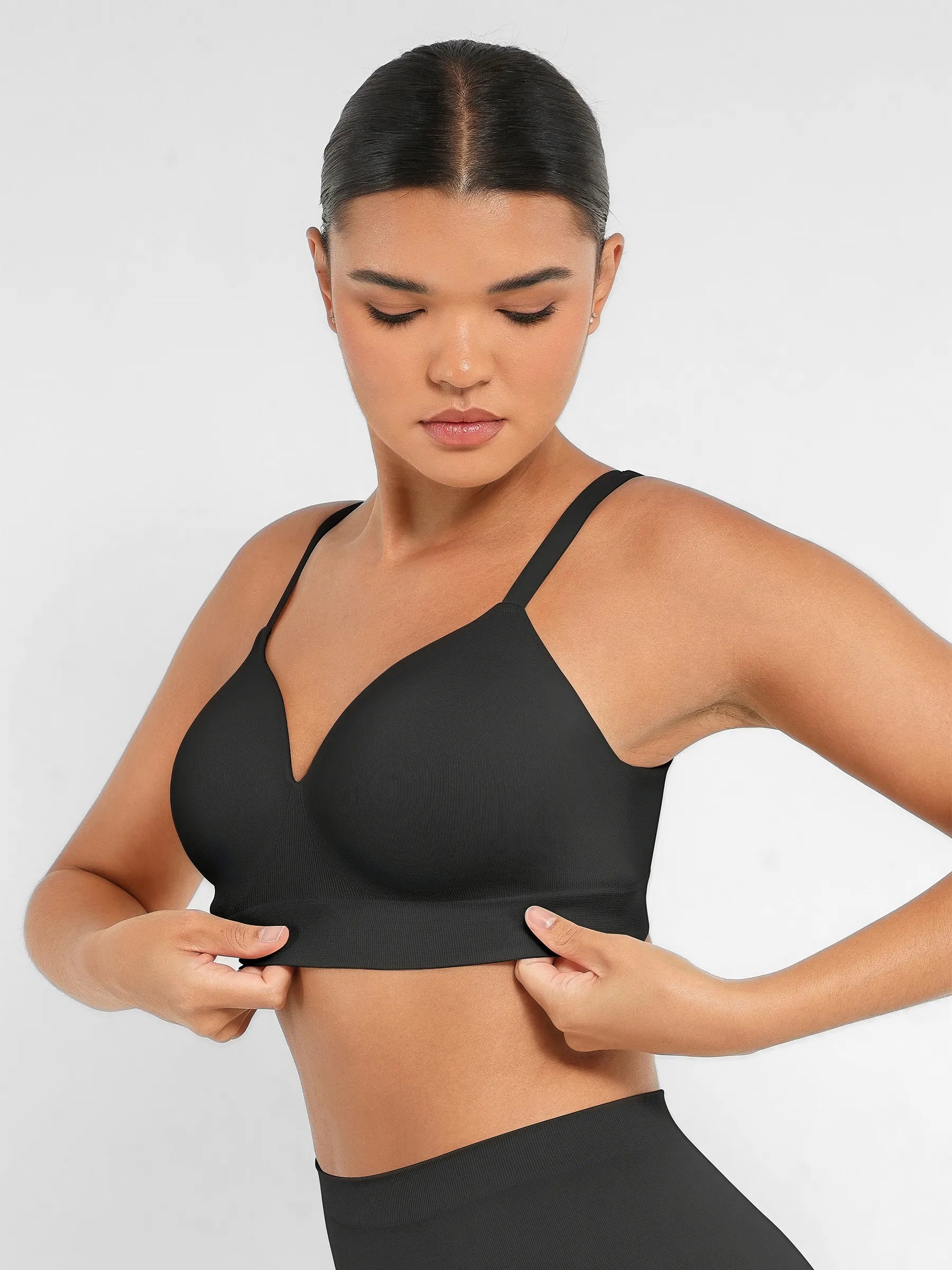 Formivelle Wireless Push-Up Seamless Comfort Full Coverage Bra