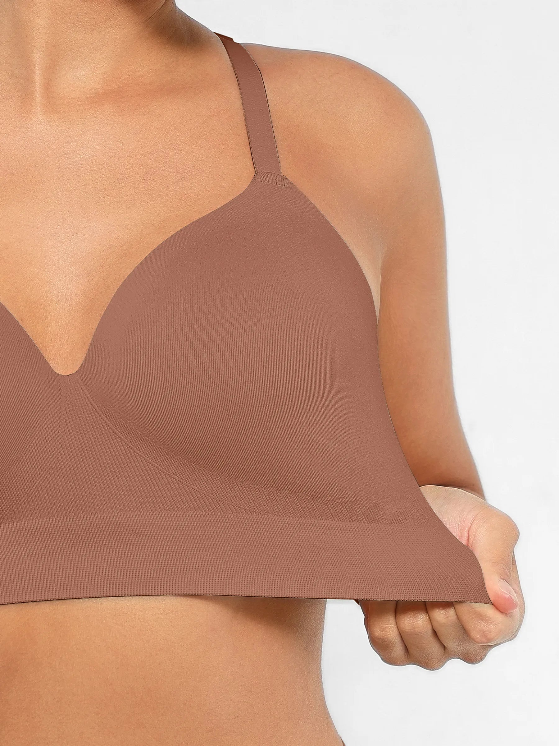 Formivelle Wireless Push-Up Seamless Comfort Full Coverage Bra