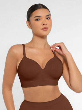 Formivelle Wireless Push-Up Seamless Comfort Full Coverage Bra
