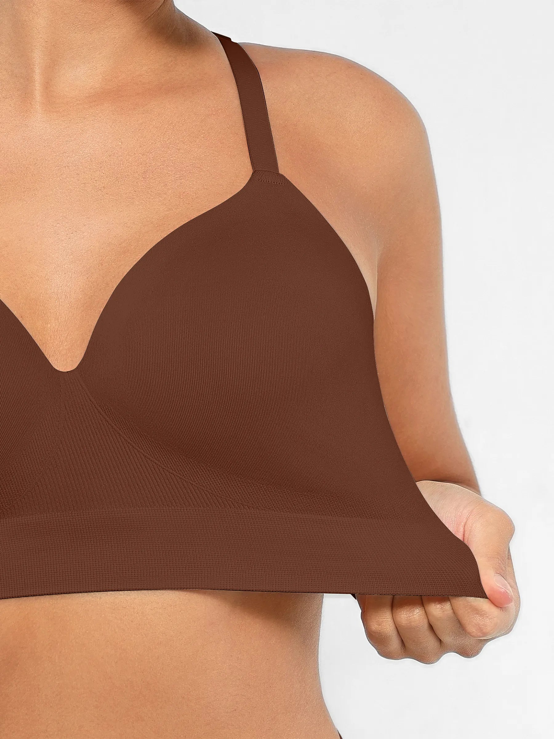 Formivelle Wireless Push-Up Seamless Comfort Full Coverage Bra