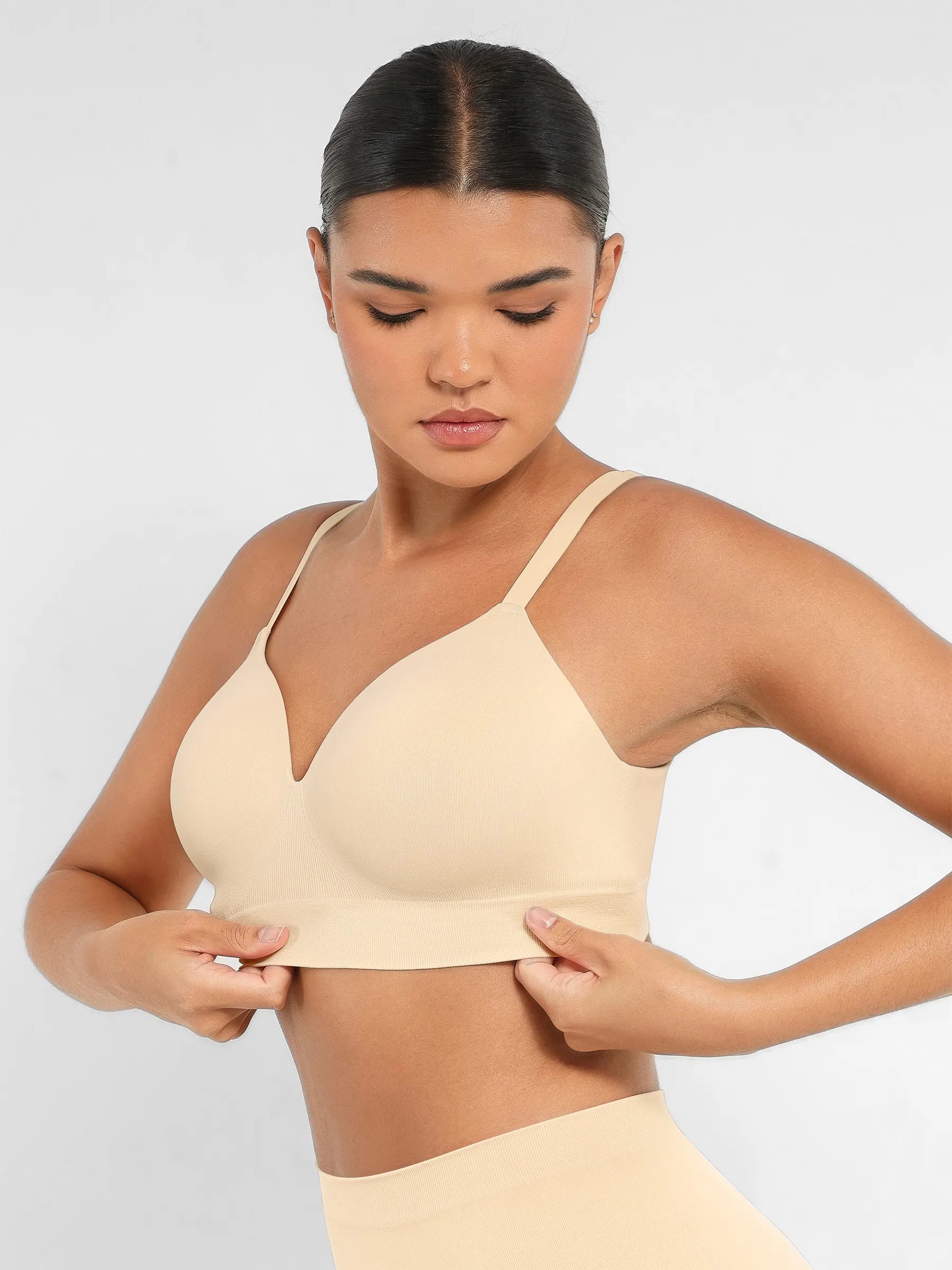 Formivelle Wireless Push-Up Seamless Comfort Full Coverage Bra