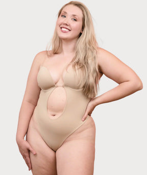 Formivelle™ Backless Thong Bodysuit
