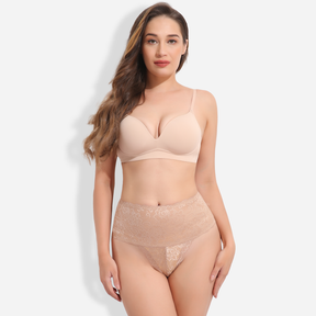 Formivelle High Waist Shapewear Lace Thong Knicks