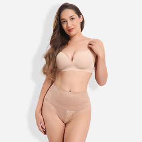 Formivelle High Waist Shapewear Lace Thong Knicks
