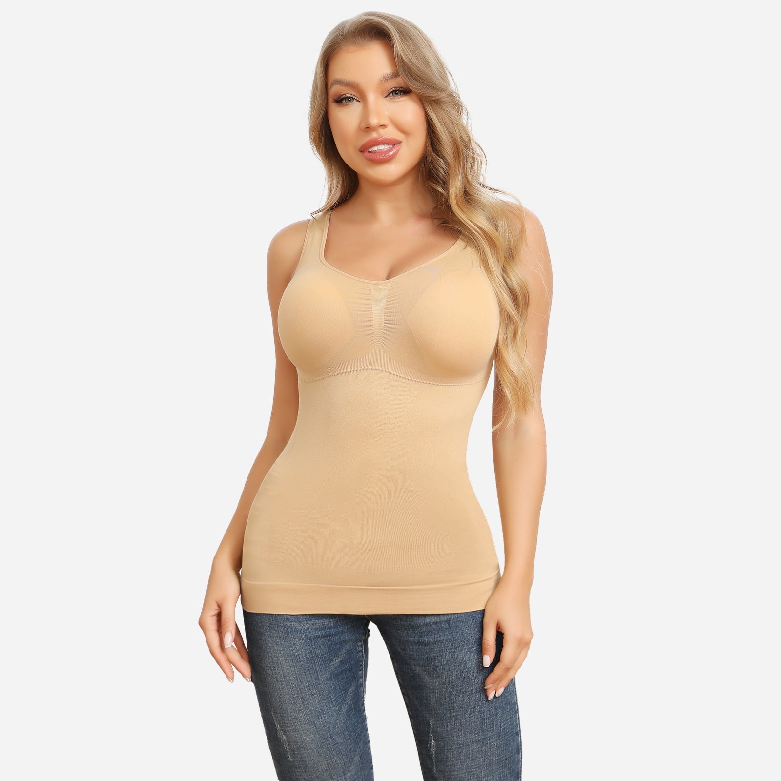 Formivelle Smooth-Finishing Shapewear Tank With Padded Bra