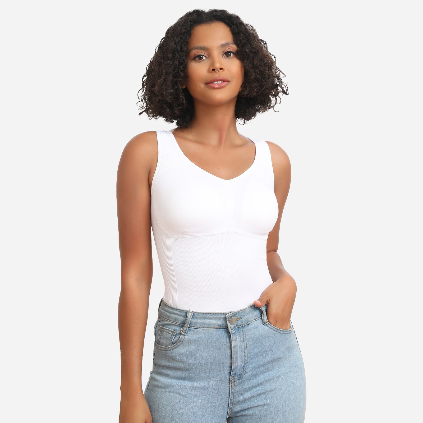 Formivelle Smooth-Finishing Shapewear Tank With Padded Bra