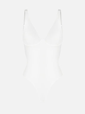 Formivelle V Neck Tummy Control Shaping Bodysuit