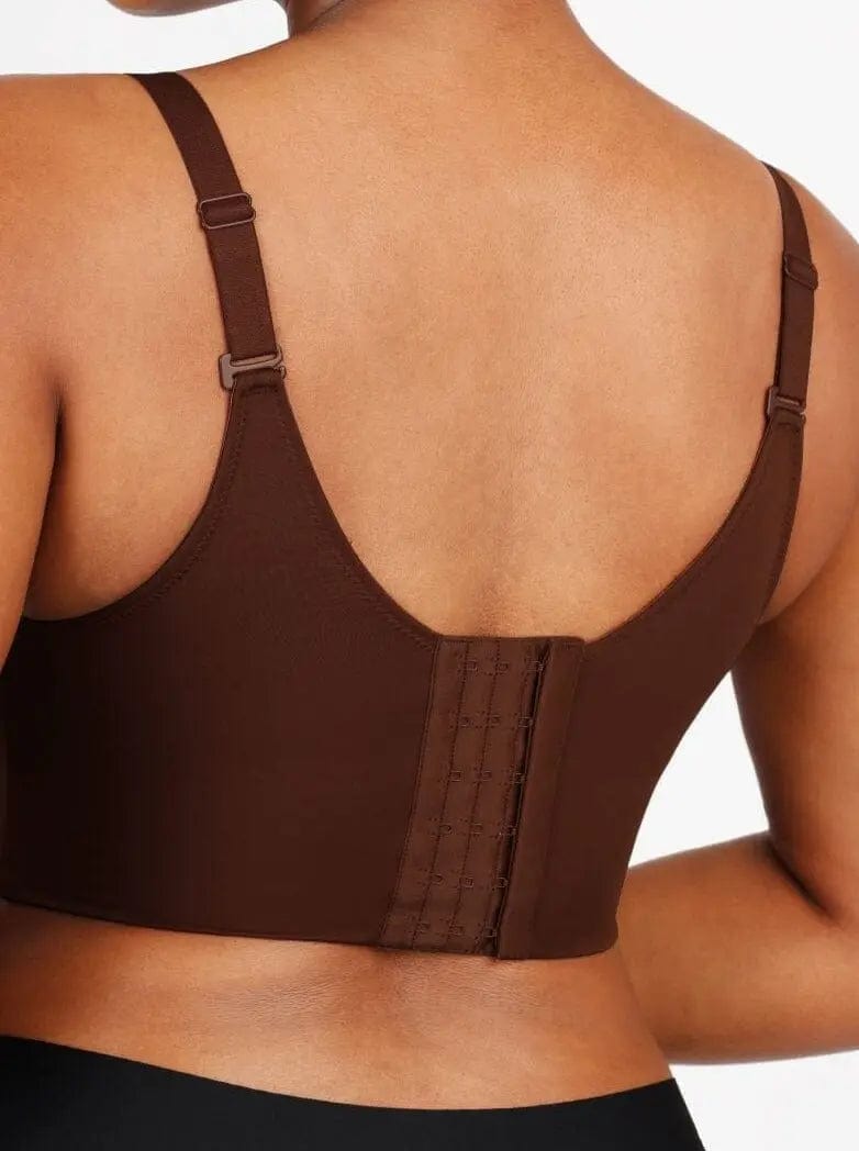 Formivelle Adjustable Deep Cut Wireless Push Up Shaper Bra