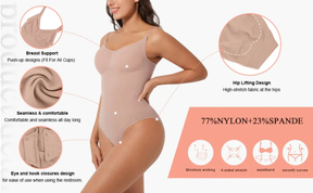 Formivelle Seamless Tummy Control Brief Bodysuit