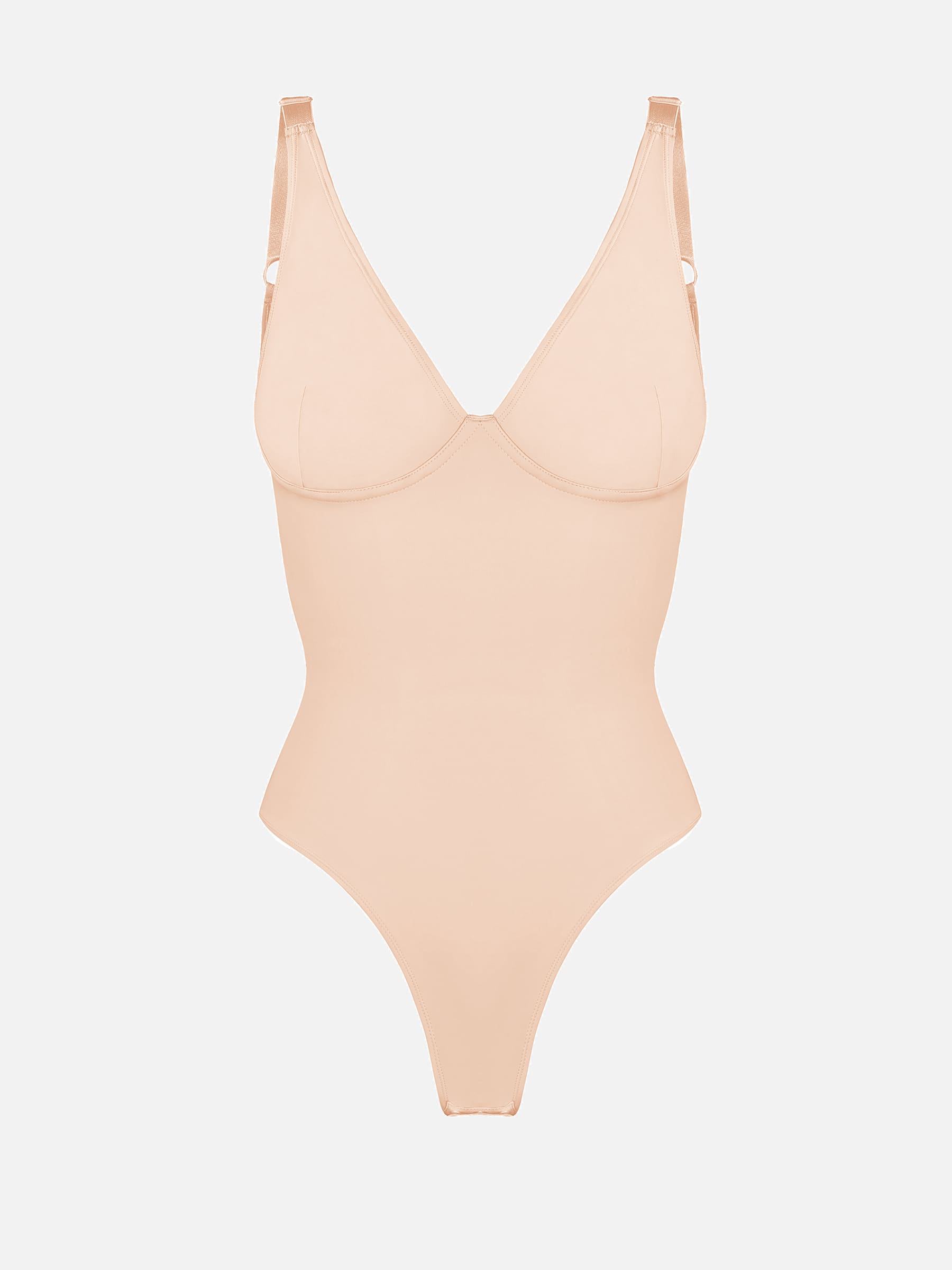 Formivelle V Neck Tummy Control Shaping Bodysuit