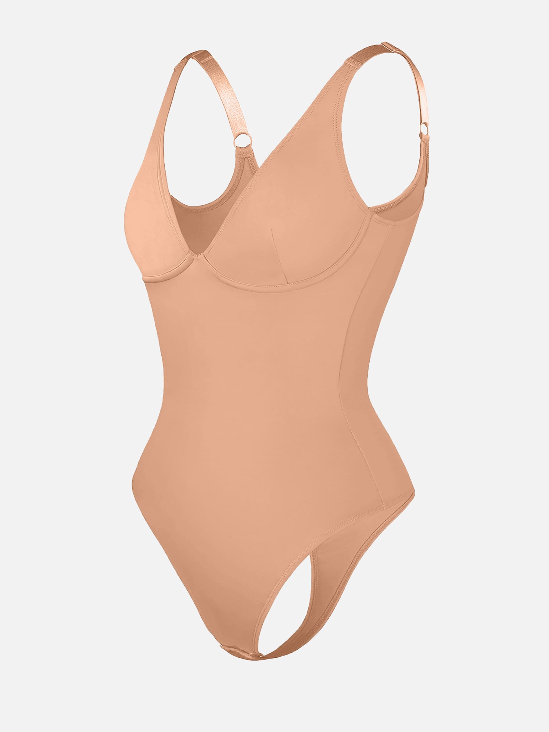 Formivelle V Neck Tummy Control Shaping Bodysuit