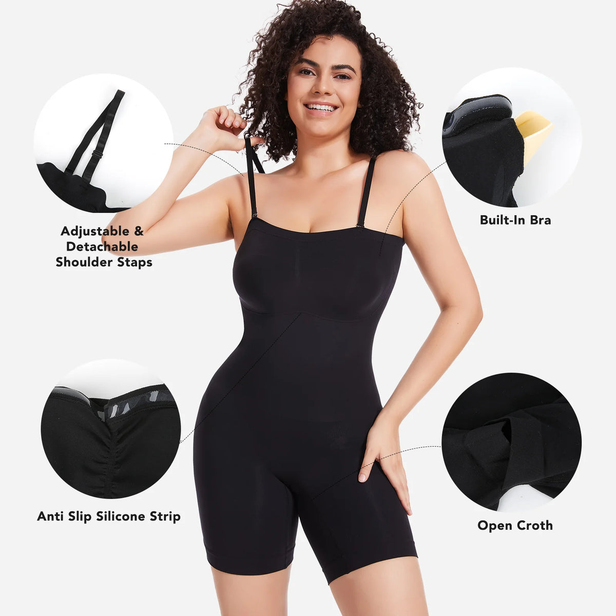Convertible Strapless Sculpting Bodysuit