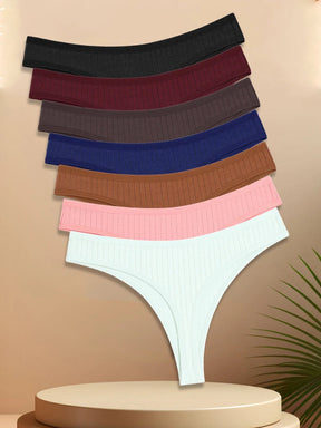 formivelle-cotton-everyday-low-rise-thong-7-pack