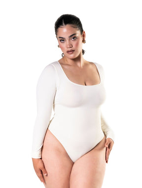 Formivelle Long Sleeve Thong Bodysuit