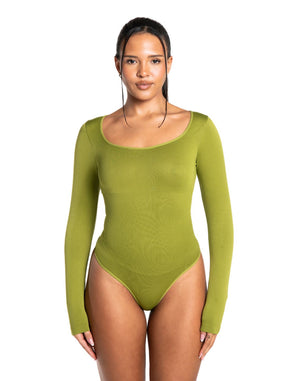 Formivelle Long Sleeve Thong Bodysuit