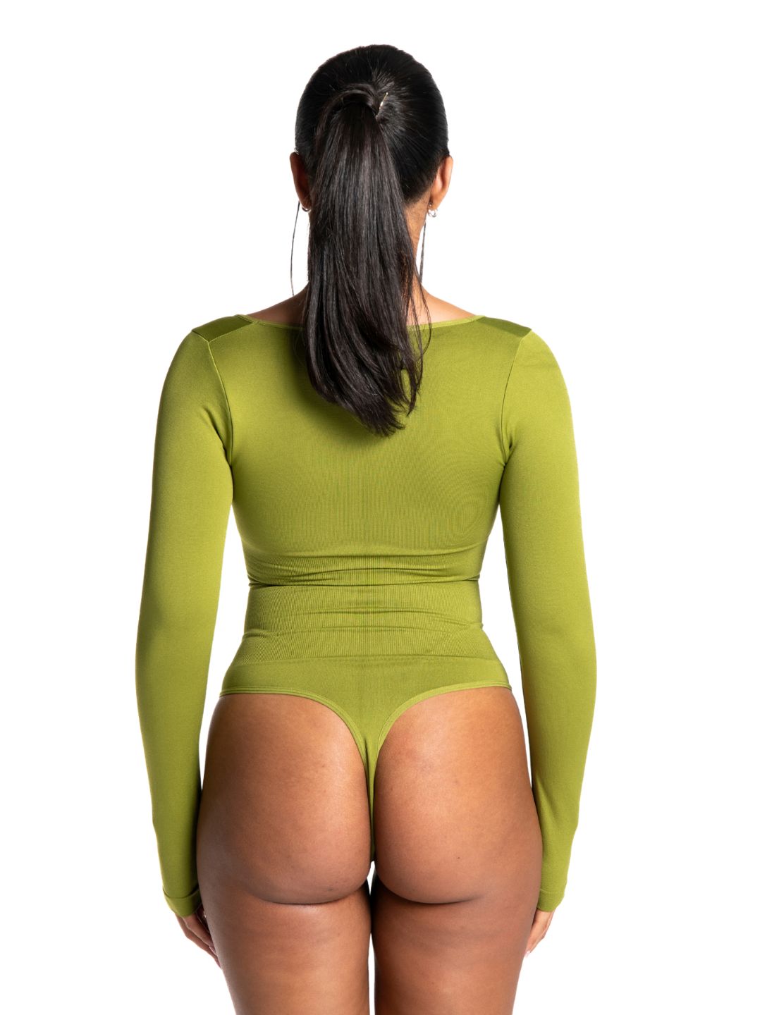 Formivelle Long Sleeve Thong Bodysuit
